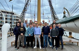 Grünkohlessen auf dem Schulschiff Deutschland - wieder ein voller Erfolg